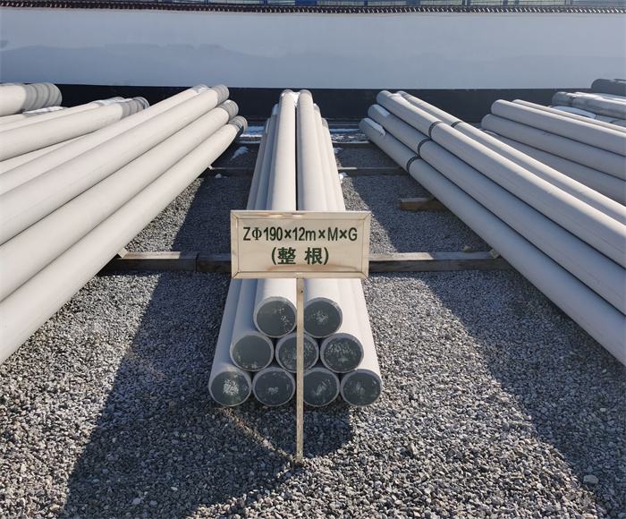 裕华190×12米钢筋混凝土水泥电线杆